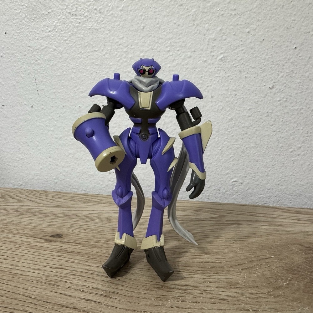 2008 Nas-Tv Tokyo Yu-Gi-Oh Takahashi 6" figure No Launcher Purple‎ Robot Yugioh